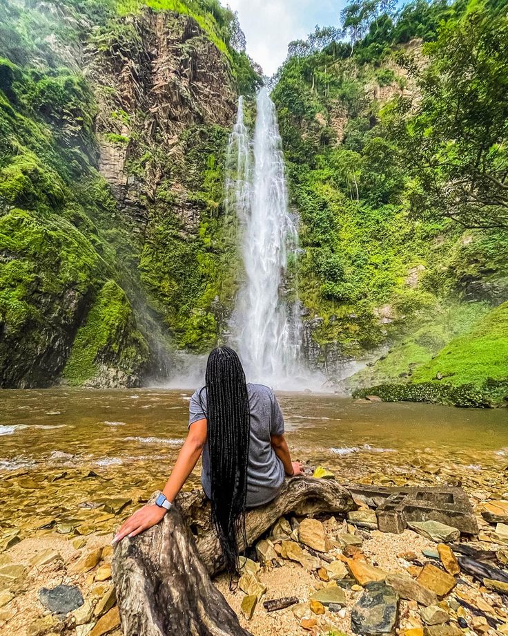 Waterfall in Ghana for a romantic getaway